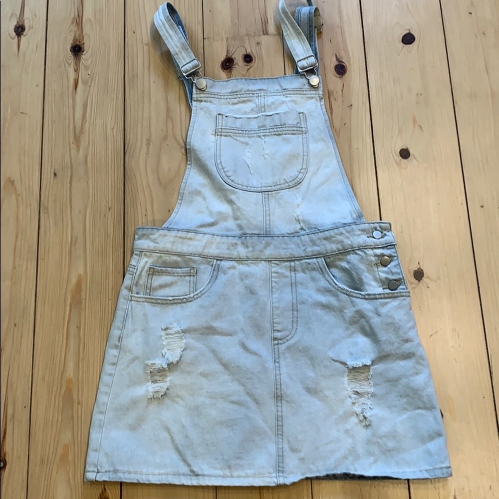 Forever 21 skirt overalls